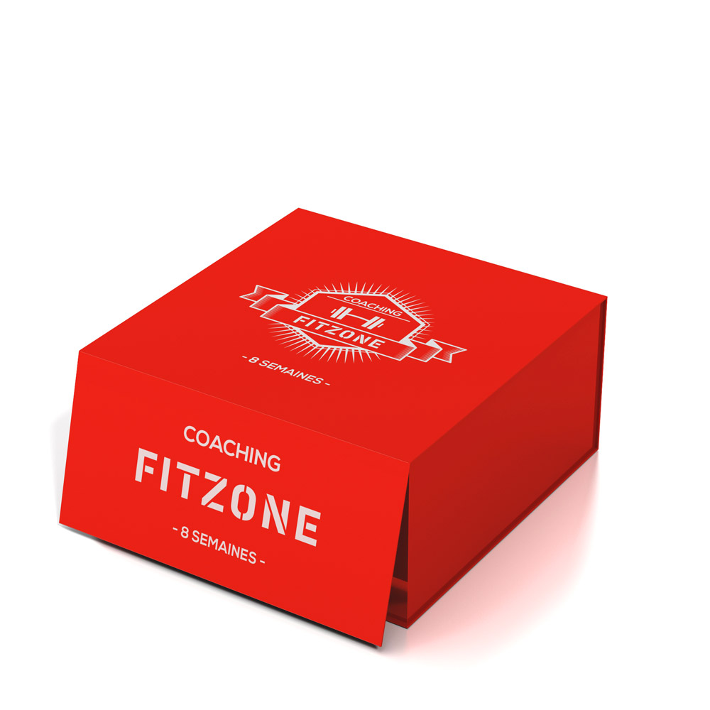 Coaching FITZONE Box Coaching FITZONE Rouge 8 Semaines